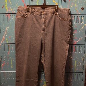 🧺Lands End blue jeans 20W P01